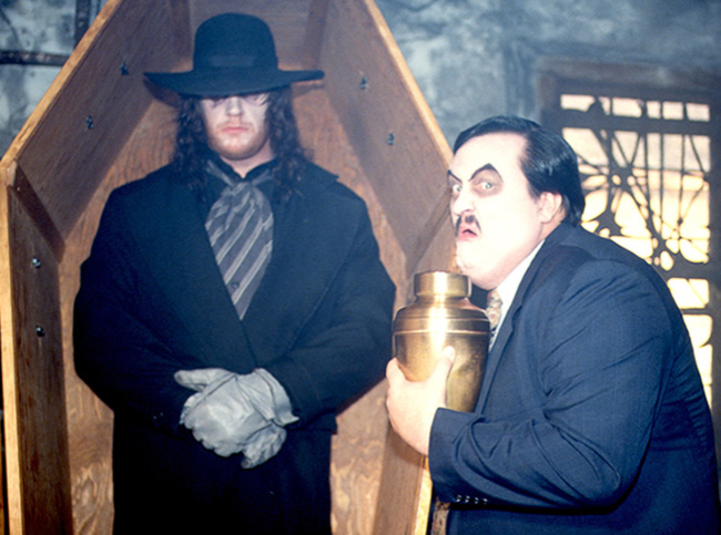 Paul Bearer and the Undertaker