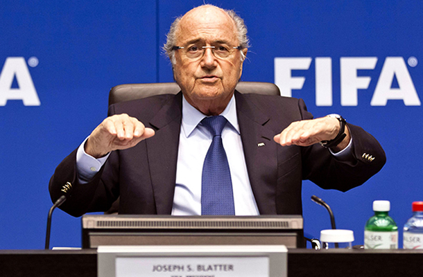 Joseph Blatter of FIFA