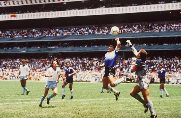 Diego Maradona, Hand of God Goal