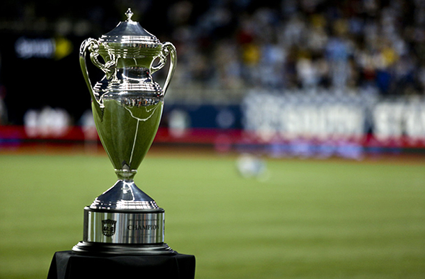 The Lamar Hunt U.S. Open Cup Trophy