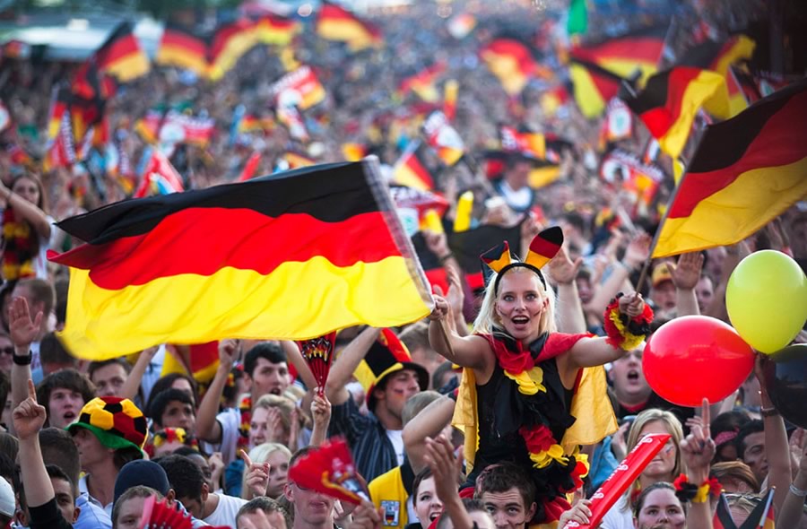 German Soccer Fans